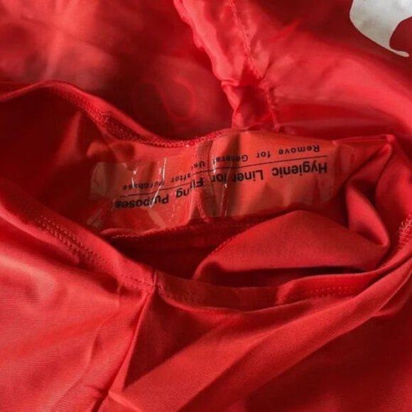 Kendall + Kylie for OVS Red Team Mermaid One Piece Bathing Suit Size XL … - Picture 7 of 7